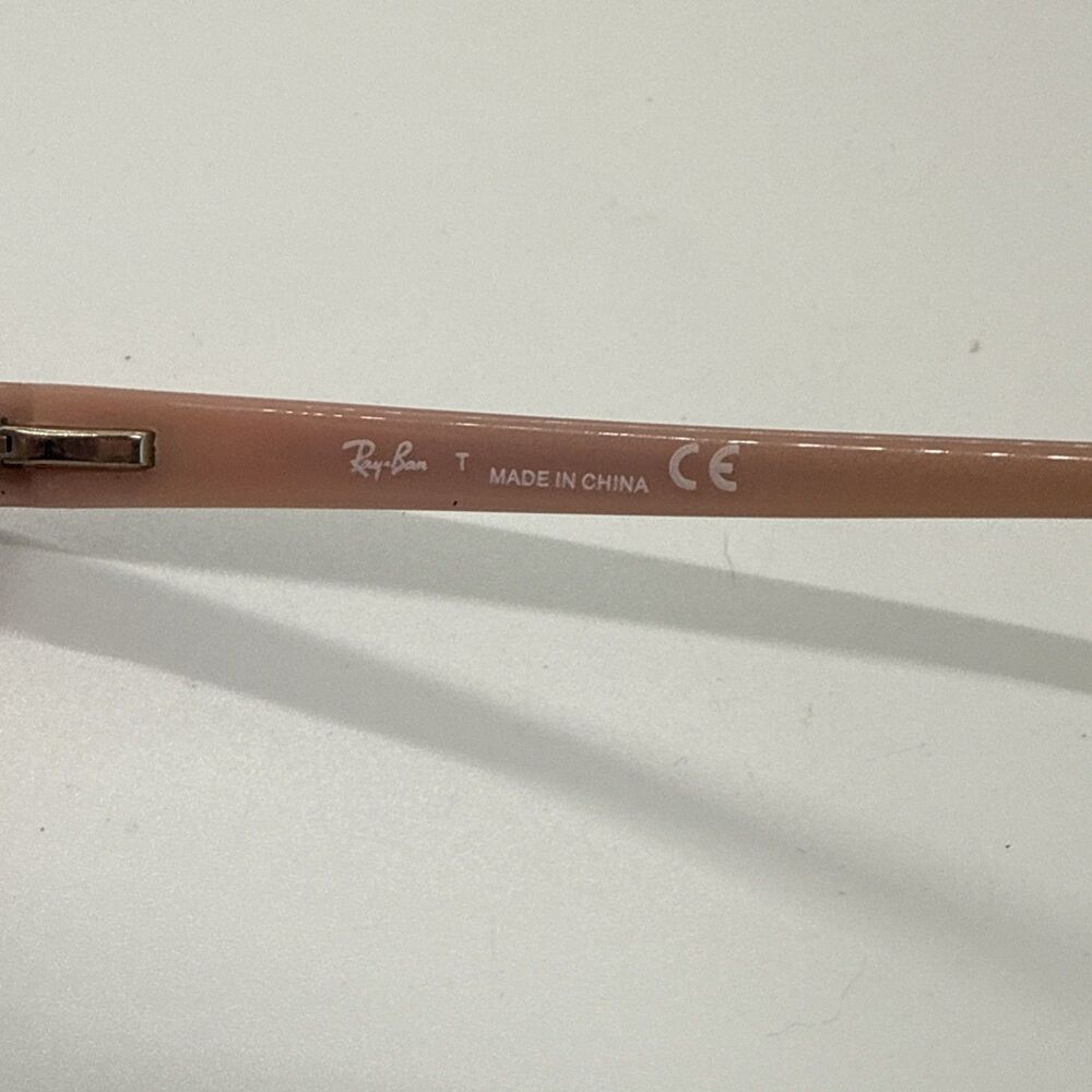 Ray-Ban RB5255 5024 Eyeglasses Frames Black Pink Full Rim 53-16-135 - Picture 7 of 8